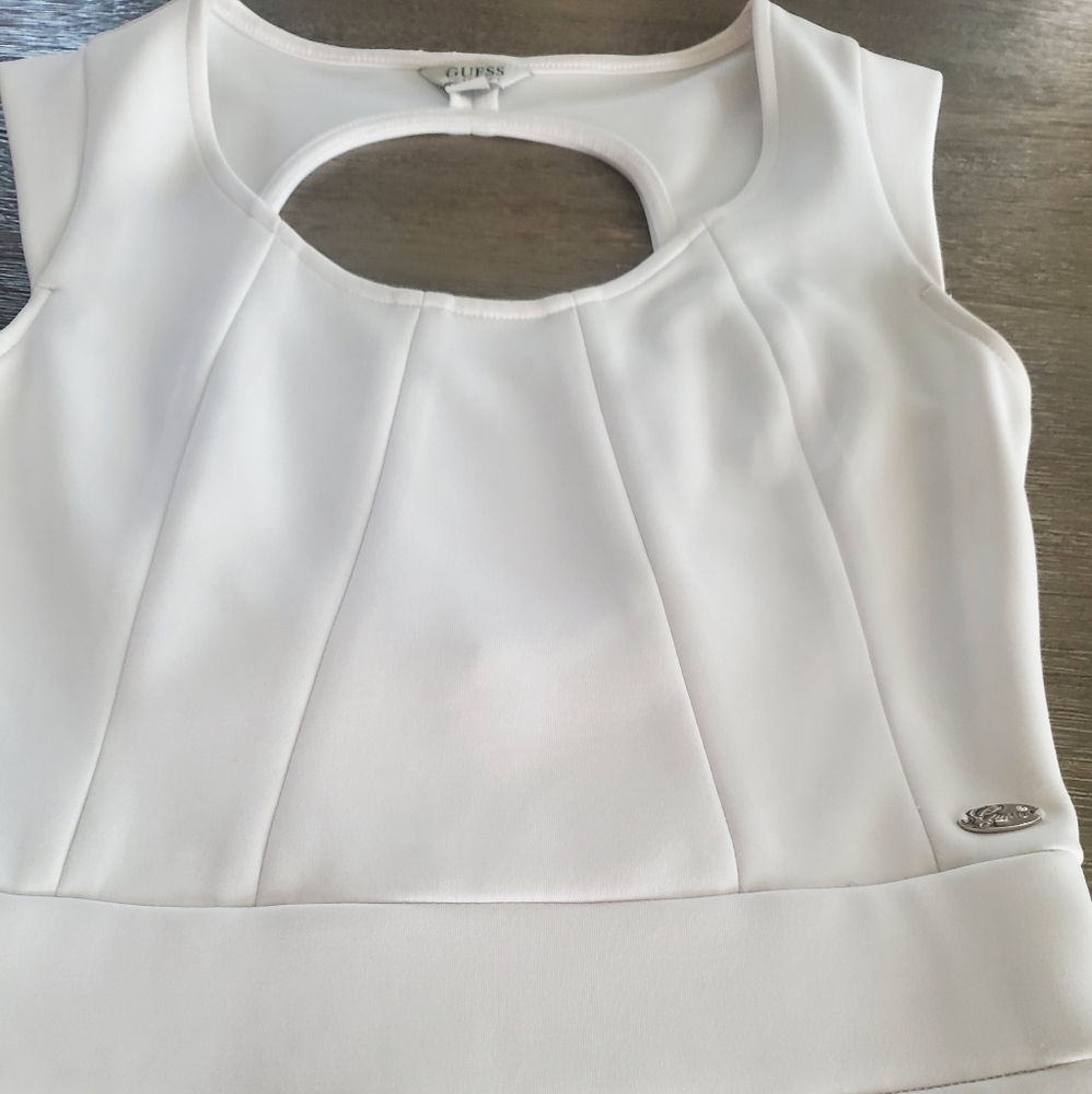 Guess white dress